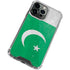 Pakistan Flag Distressed iPhone 13 Pro Clear Case