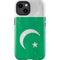 Pakistan Flag Distressed iPhone 15 Plus Impact Case