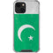 Pakistan Flag Distressed iPhone 15 Plus Clear Case