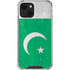 Pakistan Flag Distressed iPhone 15 Plus Clear Case