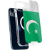 Pakistan Flag Distressed iPhone 14 Plus MagSafe Case