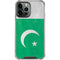 Pakistan Flag Distressed iPhone 14 Pro Max Clear Case