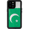 Pakistan Flag Distressed iPhone 14 Pro Max Waterproof Case