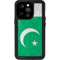 Pakistan Flag Distressed iPhone 14 Pro Waterproof Case