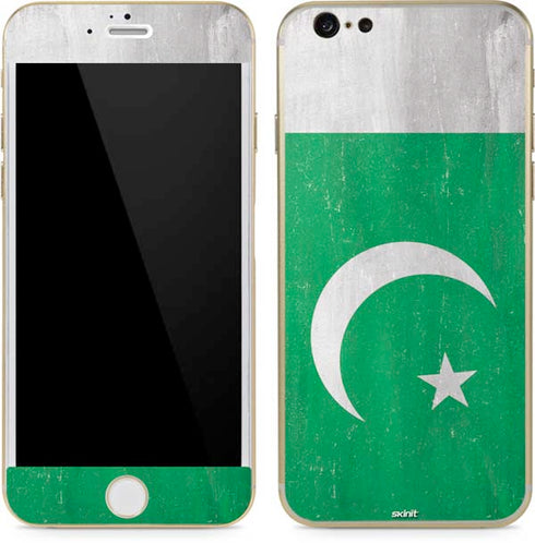 Pakistan Flag Distressed iPhone 6/6s Skin