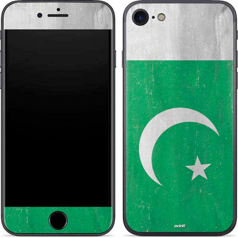 Pakistan Flag Distressed iPhone SE (2nd & 3rd Gen) Skin