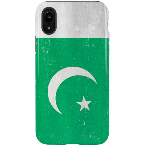 Pakistan Flag Distressed iPhone XR Pro Case