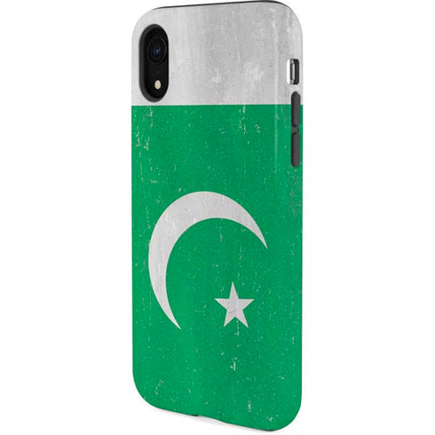 Pakistan Flag Distressed iPhone XR Pro Case