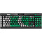 Pakistan Flag Distressed K95 RGB PLATINUM Mechanical Gaming Keyboard Skin