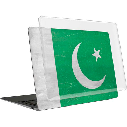 Pakistan Flag Distressed MacBook Air 13in (2020) Case plus Skin
