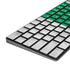Pakistan Flag Distressed Magic Keyboard with Numeric Keypad Skin