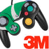 Pakistan Flag Distressed Nintendo GameCube Controller Skin