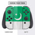 Pakistan Flag Distressed Nintendo Switch Bundle Skin