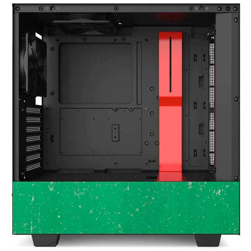 Pakistan Flag Distressed NZXT H510 Compact ATX Mid-Tower Case Skin