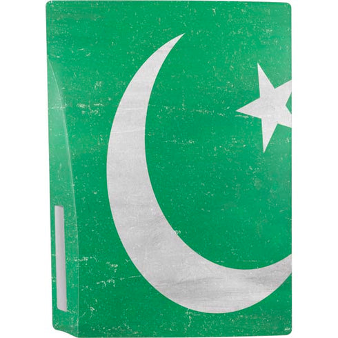 Pakistan Flag Distressed PS5 Bundle Skin