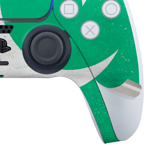 Pakistan Flag Distressed PS5 Slim Digital Edition Bundle Skin