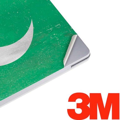 Pakistan Flag Distressed Surface Laptop 3 13.5in Skin