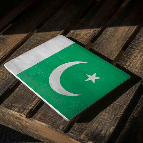 Pakistan Flag Distressed Surface Laptop 3 13.5in Skin