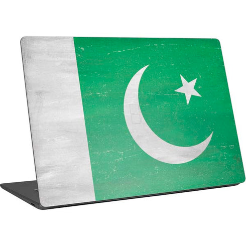 Pakistan Flag Distressed Surface Laptop 4 15in Skin