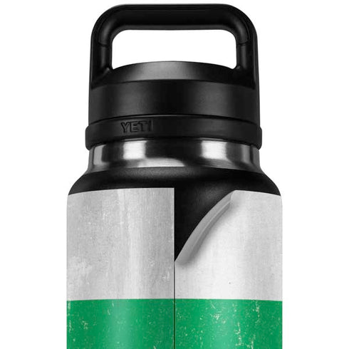 Pakistan Flag Distressed YETI Rambler 36oz Bottle Skin