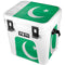 Pakistan Flag Distressed YETI Roadie 24 Hard Cooler Skin