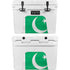 Pakistan Flag Distressed YETI Tundra 35 Hard Cooler Skin
