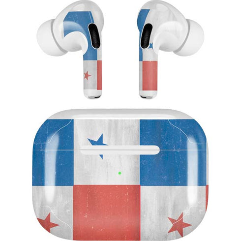 Panama Flag Distressed Apple AirPods Pro Skin