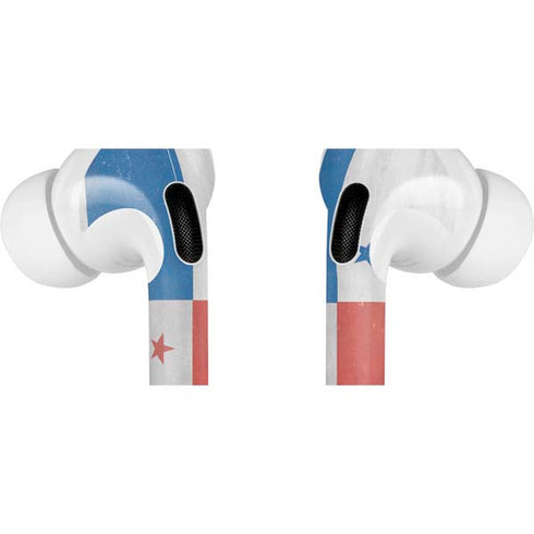 Panama Flag Distressed Apple AirPods Pro Skin