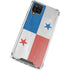 Panama Flag Distressed Galaxy A12 Clear Case