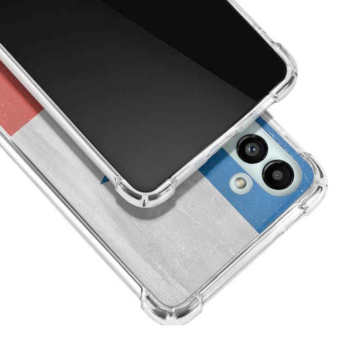 Panama Flag Distressed Galaxy A13 5G Clear Case