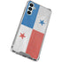 Panama Flag Distressed Galaxy A15 5G Clear Case