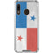 Panama Flag Distressed Galaxy A30 Clear Case