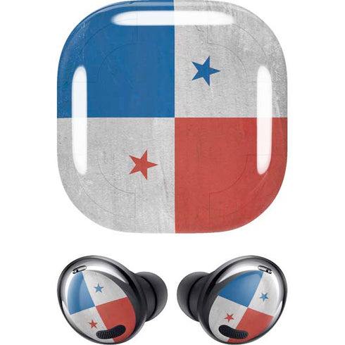 Panama Flag Distressed Galaxy Buds Pro Skin