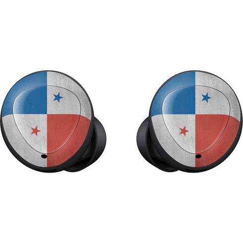 Panama Flag Distressed Galaxy Buds Skin