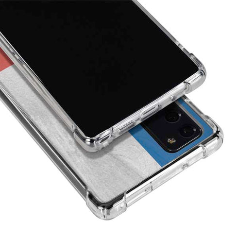 Panama Flag Distressed Galaxy Note20 5G Clear Case
