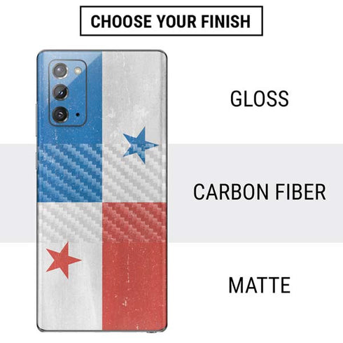 Panama Flag Distressed Galaxy Note20 5G Skin