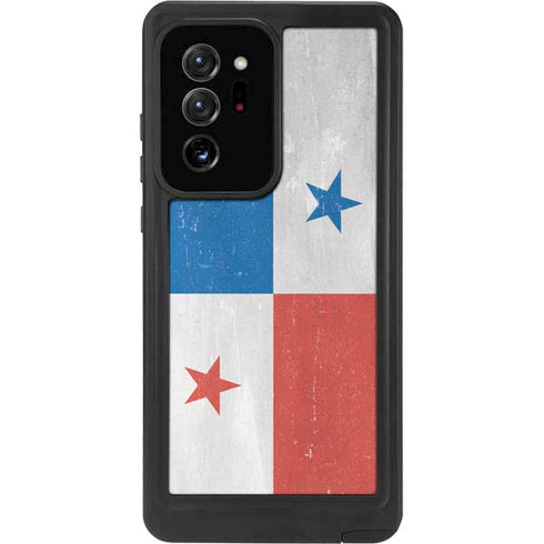 Panama Flag Distressed Galaxy Note20 Ultra 5G Waterproof Case