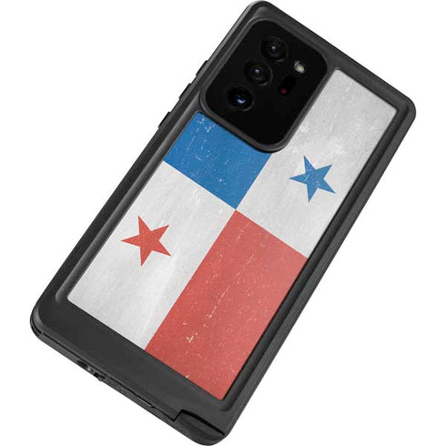 Panama Flag Distressed Galaxy Note20 Ultra 5G Waterproof Case