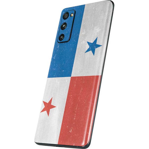 Panama Flag Distressed Galaxy S20 Fan Edition Skin