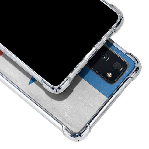 Panama Flag Distressed Galaxy S20 FE Clear Case