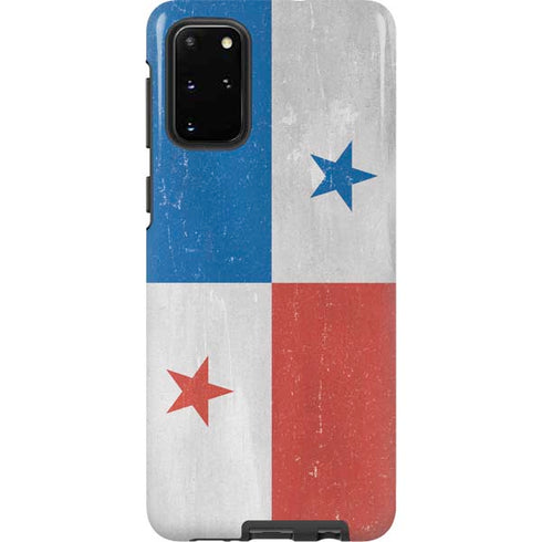 Panama Flag Distressed Galaxy S20 Plus Pro Case