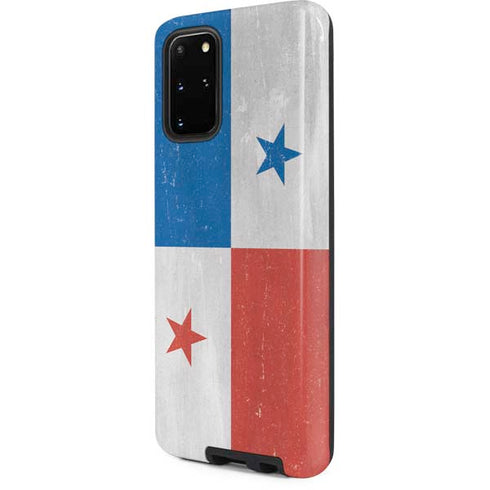 Panama Flag Distressed Galaxy S20 Plus Pro Case