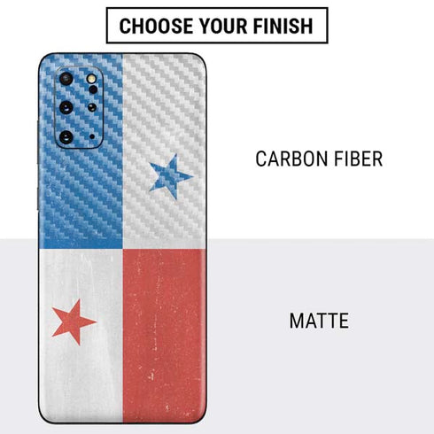 Panama Flag Distressed Galaxy S20 Plus Skin