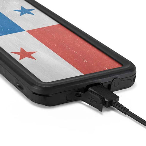 Panama Flag Distressed Galaxy S20 Plus Waterproof Case