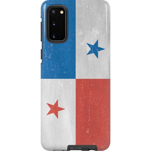 Panama Flag Distressed Galaxy S20 Pro Case
