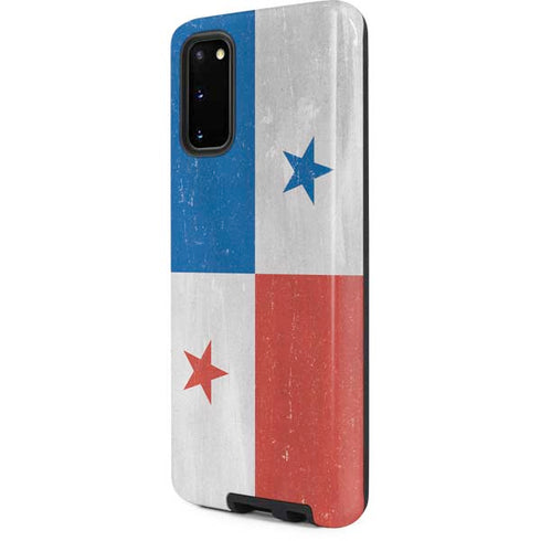 Panama Flag Distressed Galaxy S20 Pro Case