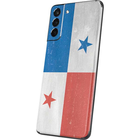 Panama Flag Distressed Galaxy S21 Plus 5G Skin