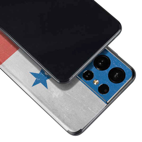 Panama Flag Distressed Galaxy S21 Ultra 5G Skin