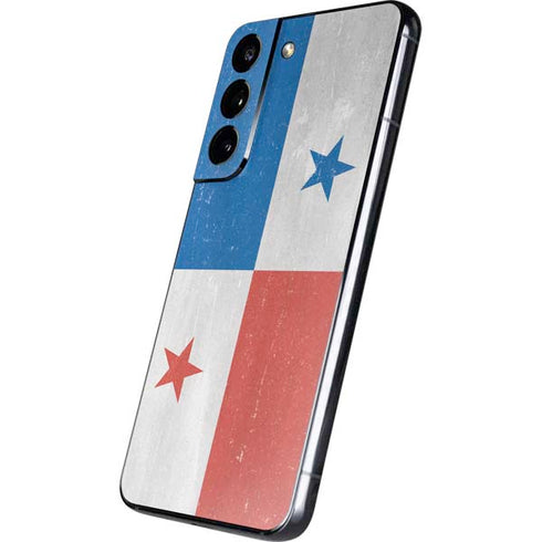 Panama Flag Distressed Galaxy S22 Skin