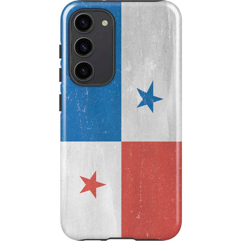 Panama Flag Distressed Galaxy S23 Plus Pro Case